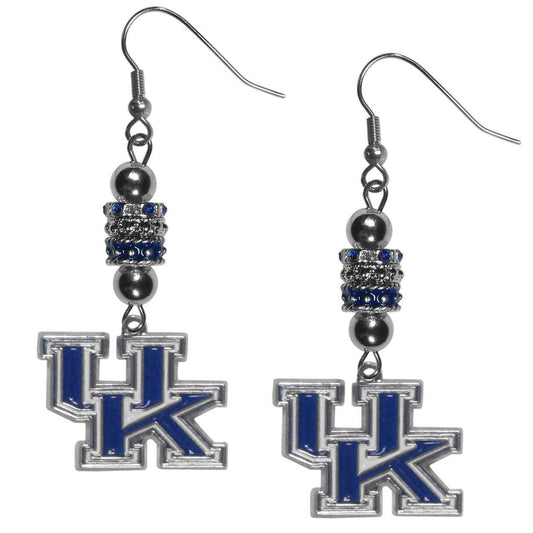 Kentucky Wildcats Euro Bead Earrings - Flyclothing LLC