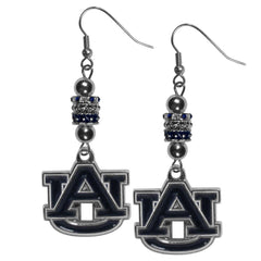 Auburn Tigers Euro Bead Earrings - Siskiyou Buckle