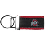 Ohio St. Buckeyes Woven Key Chain