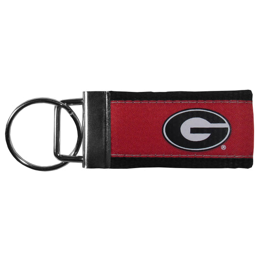 Georgia Bulldogs Woven Key Chain