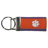 Clemson Tigers Woven Key Chain