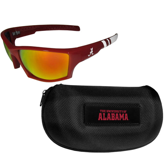 Alabama Crimson Tide Edge Wrap Sunglass and Case Set - Flyclothing LLC