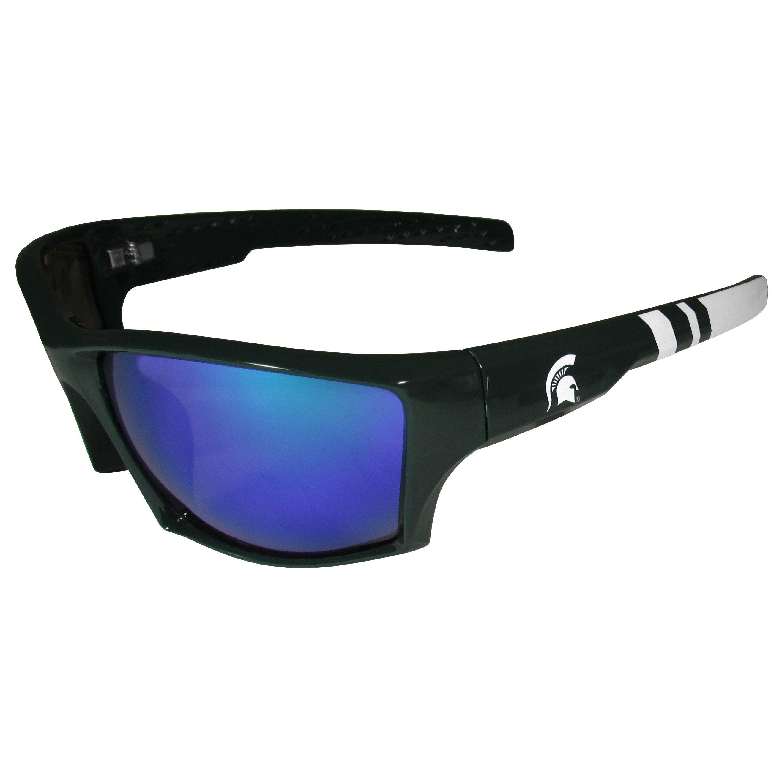 Michigan St. Spartans Edge Wrap Sunglasses - Flyclothing LLC