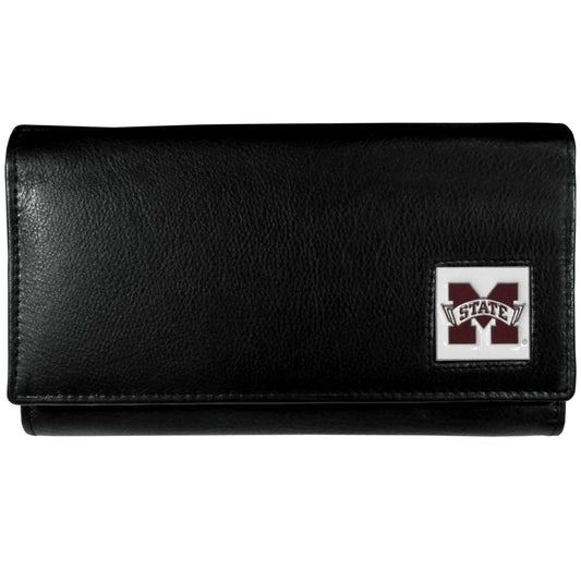 Mississippi St. Bulldogs Leather Women's Wallet - Flyclothing LLC