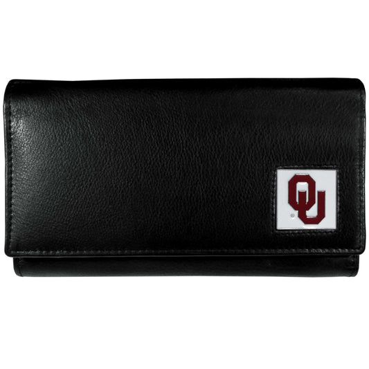 Oklahoma Sooners Leather Women's Wallet - Flyclothing LLC