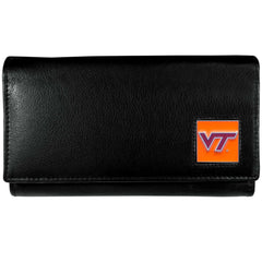 Virginia Tech Hokies Leather Women's Wallet - Flyclothing LLC