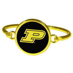 Purdue Boilermakers Gold Tone Bangle Bracelet - Siskiyou Buckle