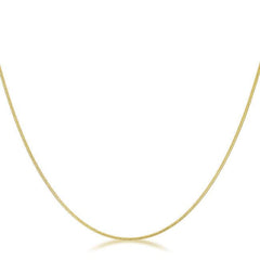 18 Inch Golden Snake Chain - Flyclothing LLC