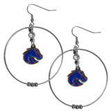 Boise St. Broncos 2 Inch Hoop Earrings - Flyclothing LLC