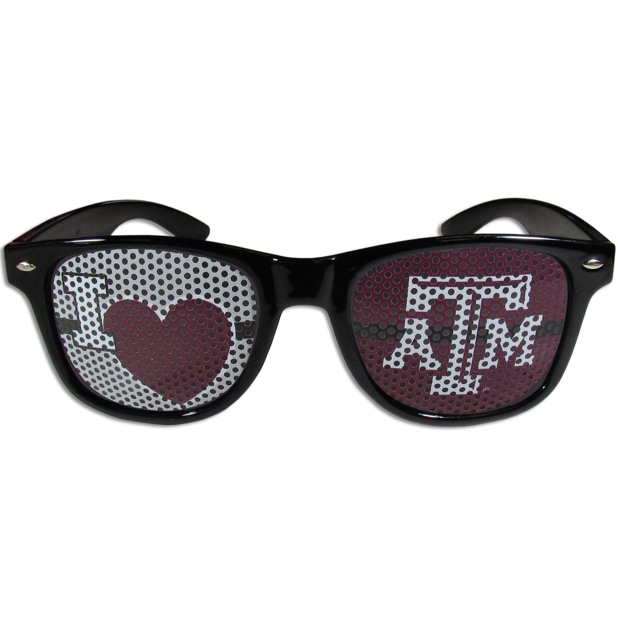 Texas A & M Aggies I Heart Game Day Shades - Flyclothing LLC