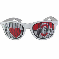 Ohio St. Buckeyes I Heart Game Day Shades - Siskiyou Buckle