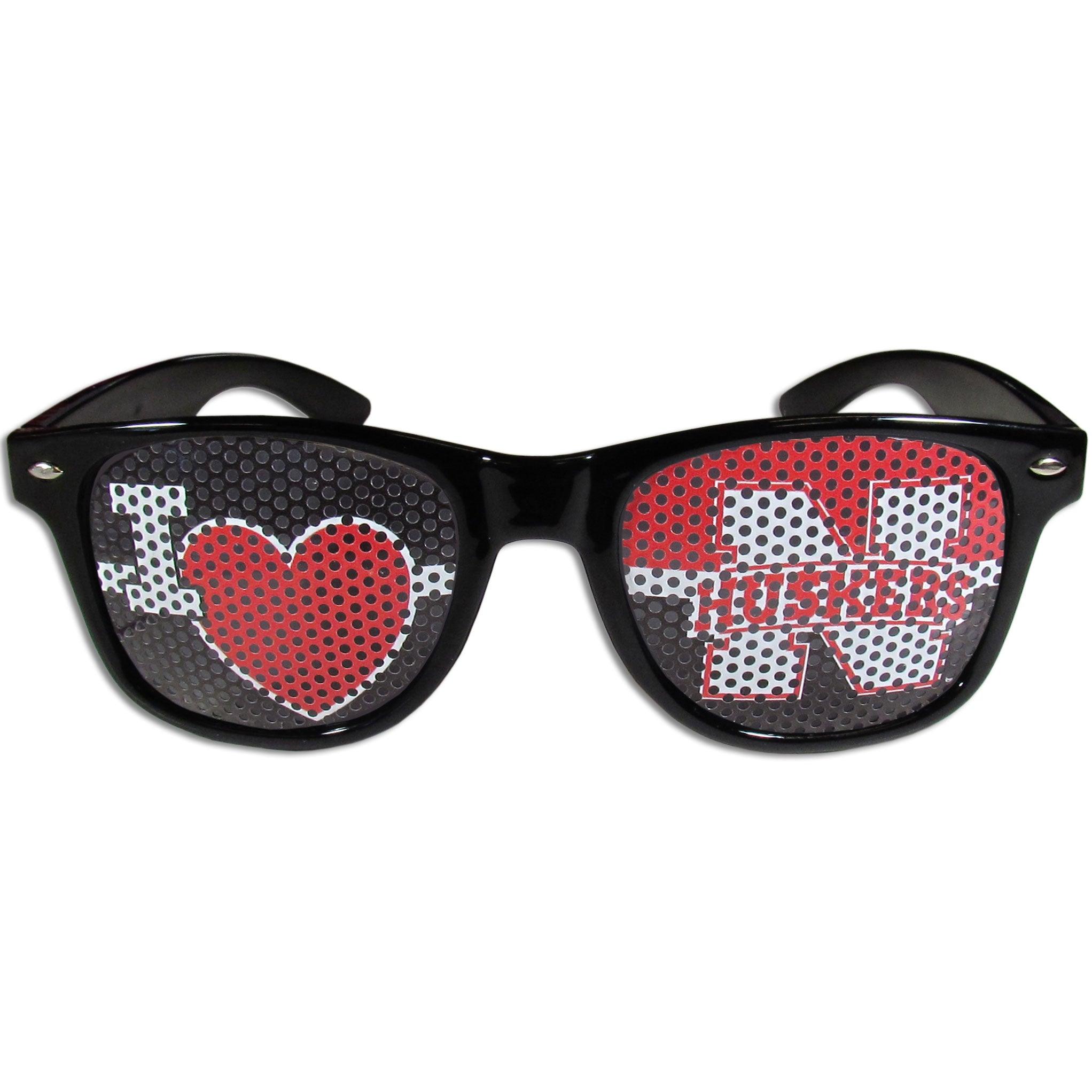 Nebraska Cornhuskers I Heart Game Day Shades - Flyclothing LLC