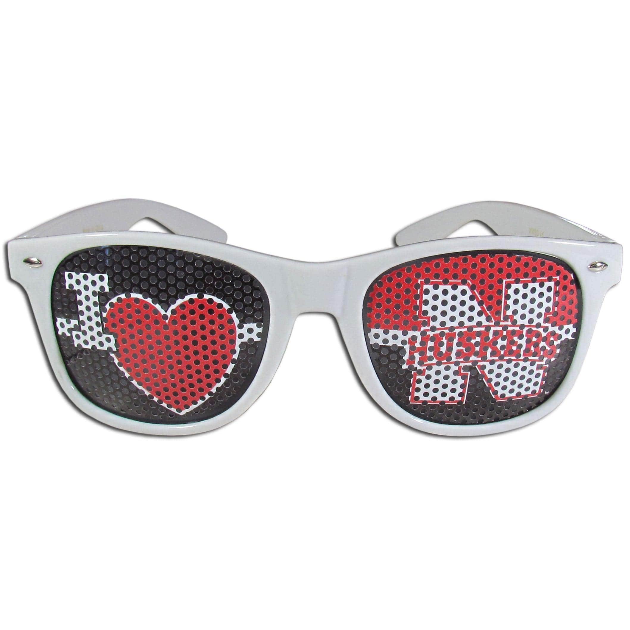 Nebraska Cornhuskers I Heart Game Day Shades - Siskiyou Buckle