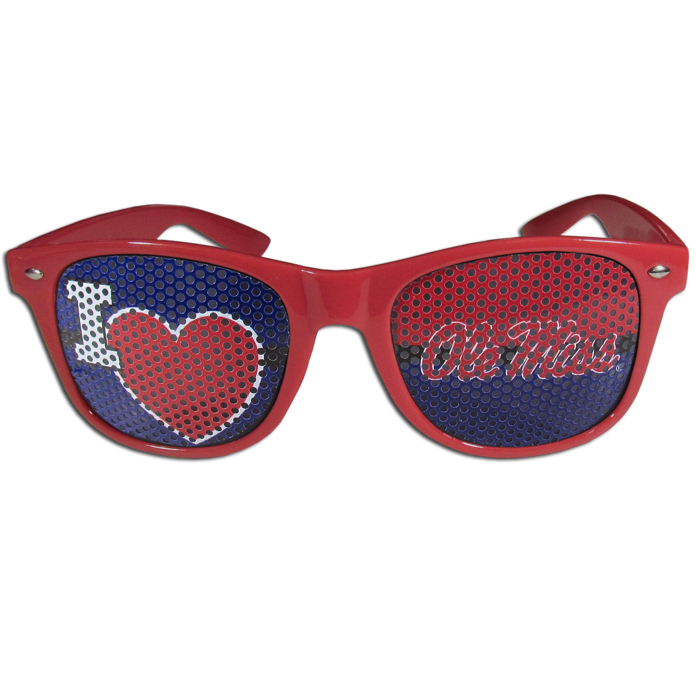 Mississippi Rebels I Heart Game Day Shades - Flyclothing LLC