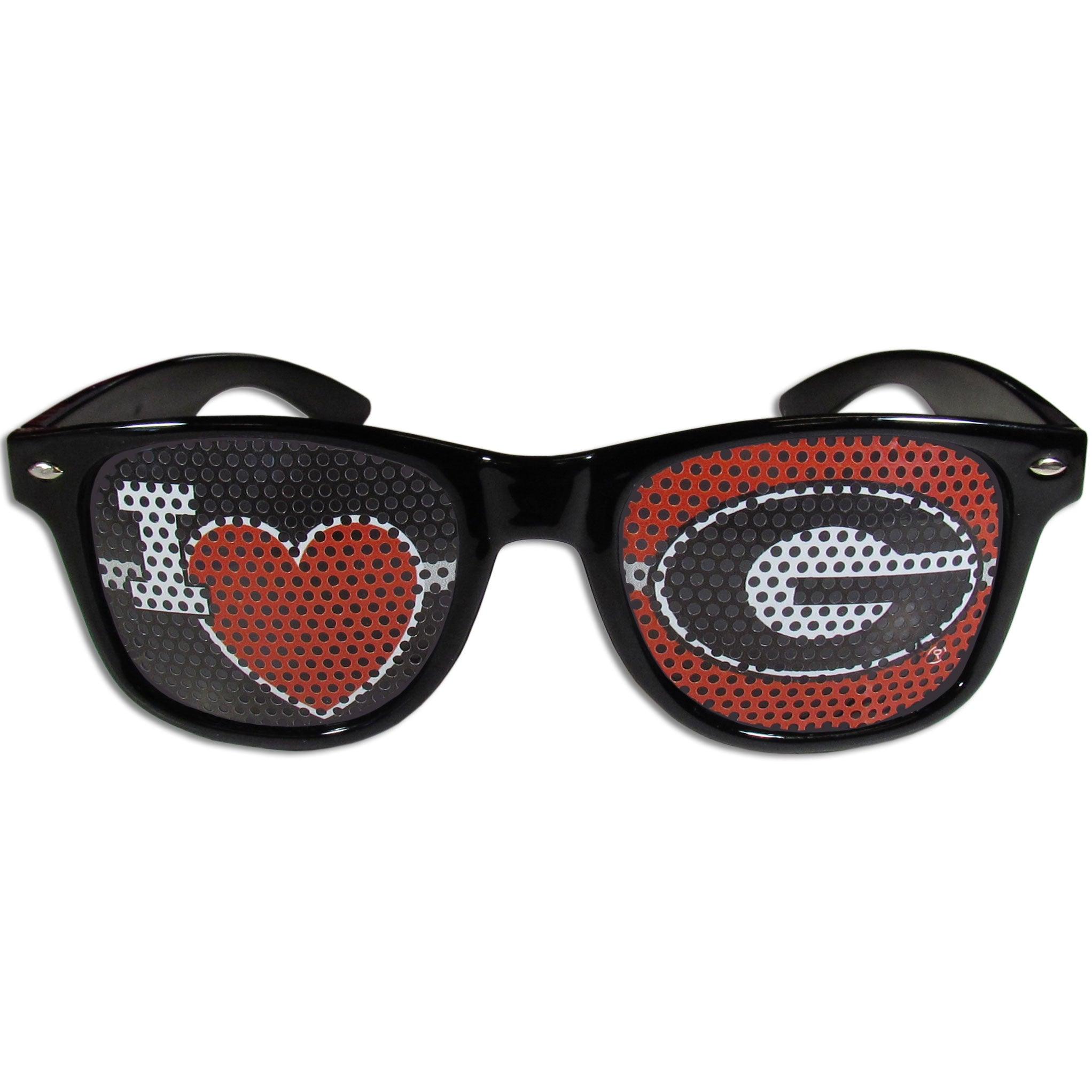 Georgia Bulldogs I Heart Game Day Shades - Flyclothing LLC