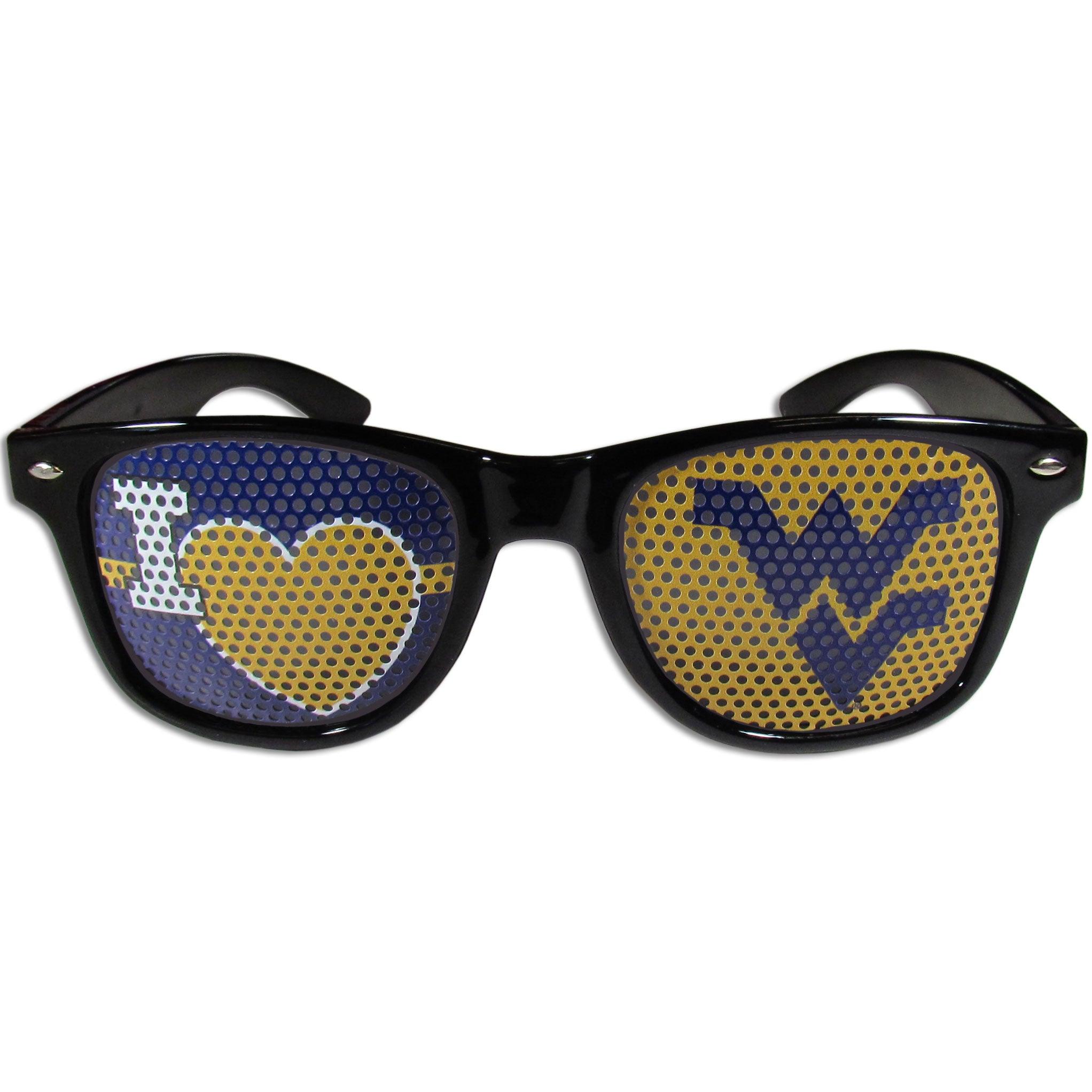 W. Virginia Mountaineers I Heart Game Day Shades - Flyclothing LLC
