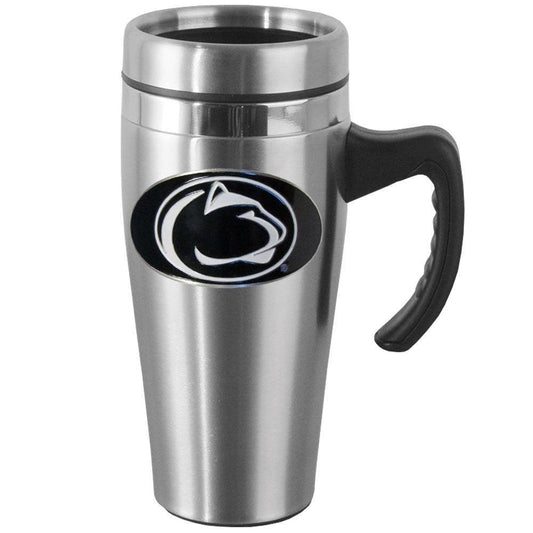 Penn St. Nittany Lions Steel Travel Mug w/Handle - Flyclothing LLC