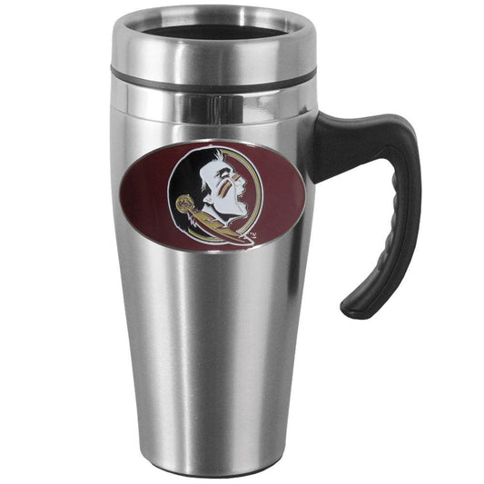 Florida St. Seminoles Steel Travel Mug w/Handle - Flyclothing LLC