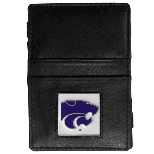 Kansas St. Wildcats Leather Jacob's Ladder Wallet - Flyclothing LLC