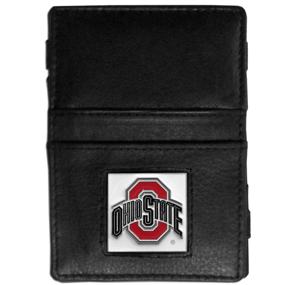 Ohio St. Buckeyes Leather Jacob's Ladder Wallet - Siskiyou Buckle