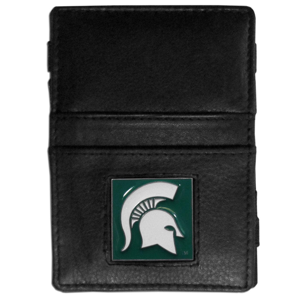 Michigan St. Spartans Leather Jacob's Ladder Wallet - Flyclothing LLC