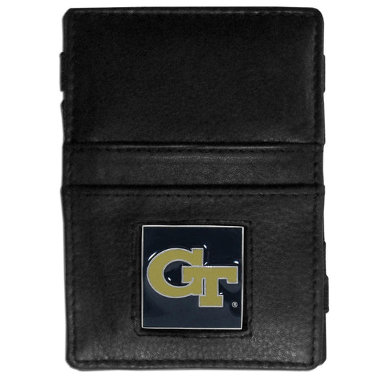 Georgia Tech Yellow Jackets Leather Jacob's Ladder Wallet - Flyclothing LLC