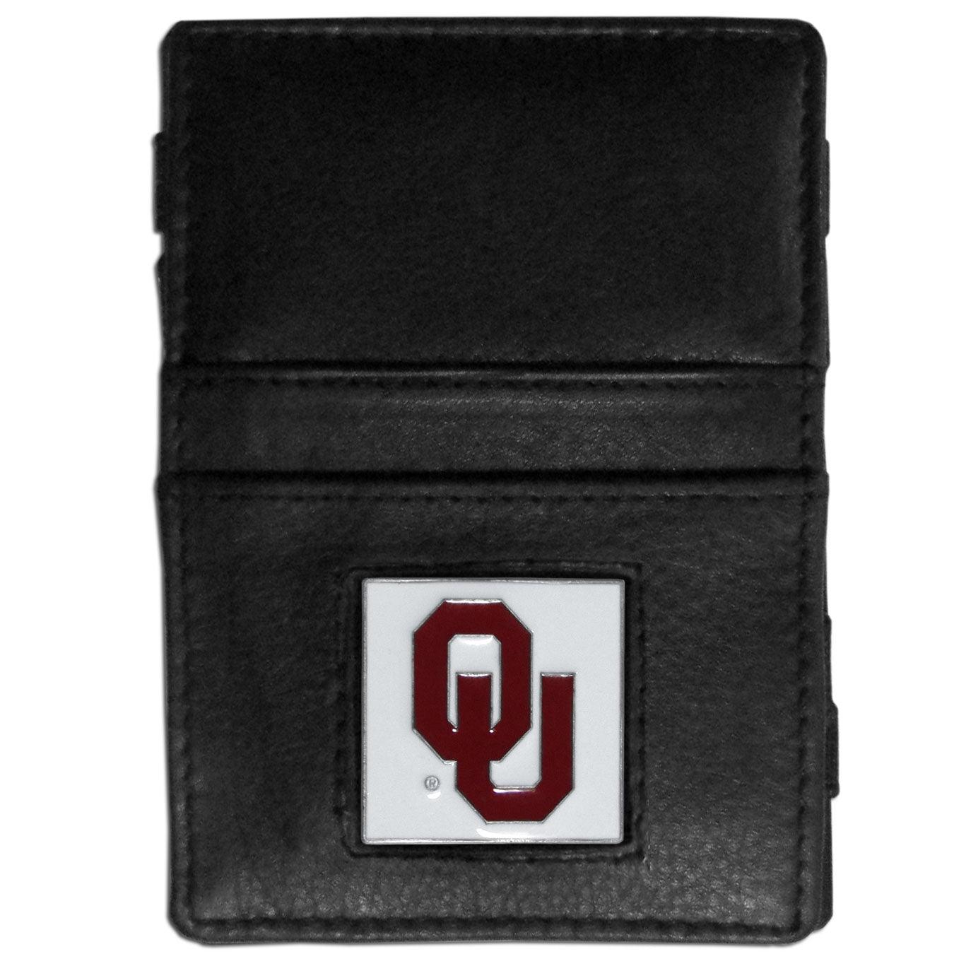 Oklahoma Sooners Leather Jacob's Ladder Wallet - Flyclothing LLC