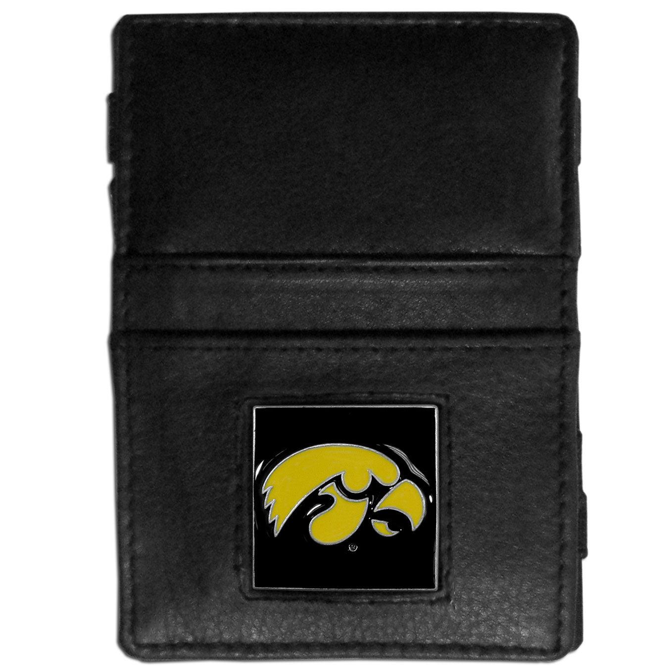 Iowa Hawkeyes Leather Jacob's Ladder Wallet - Flyclothing LLC