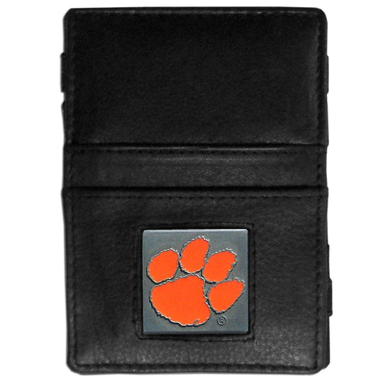 Clemson Tigers Leather Jacob's Ladder Wallet - Siskiyou Buckle