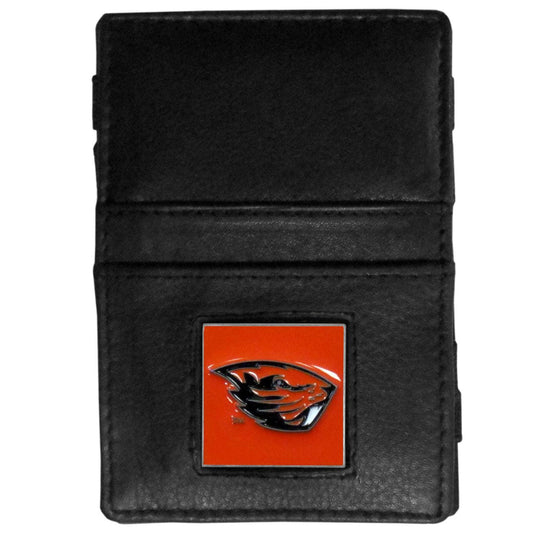 Oregon St. Beavers Leather Jacob's Ladder Wallet - Flyclothing LLC