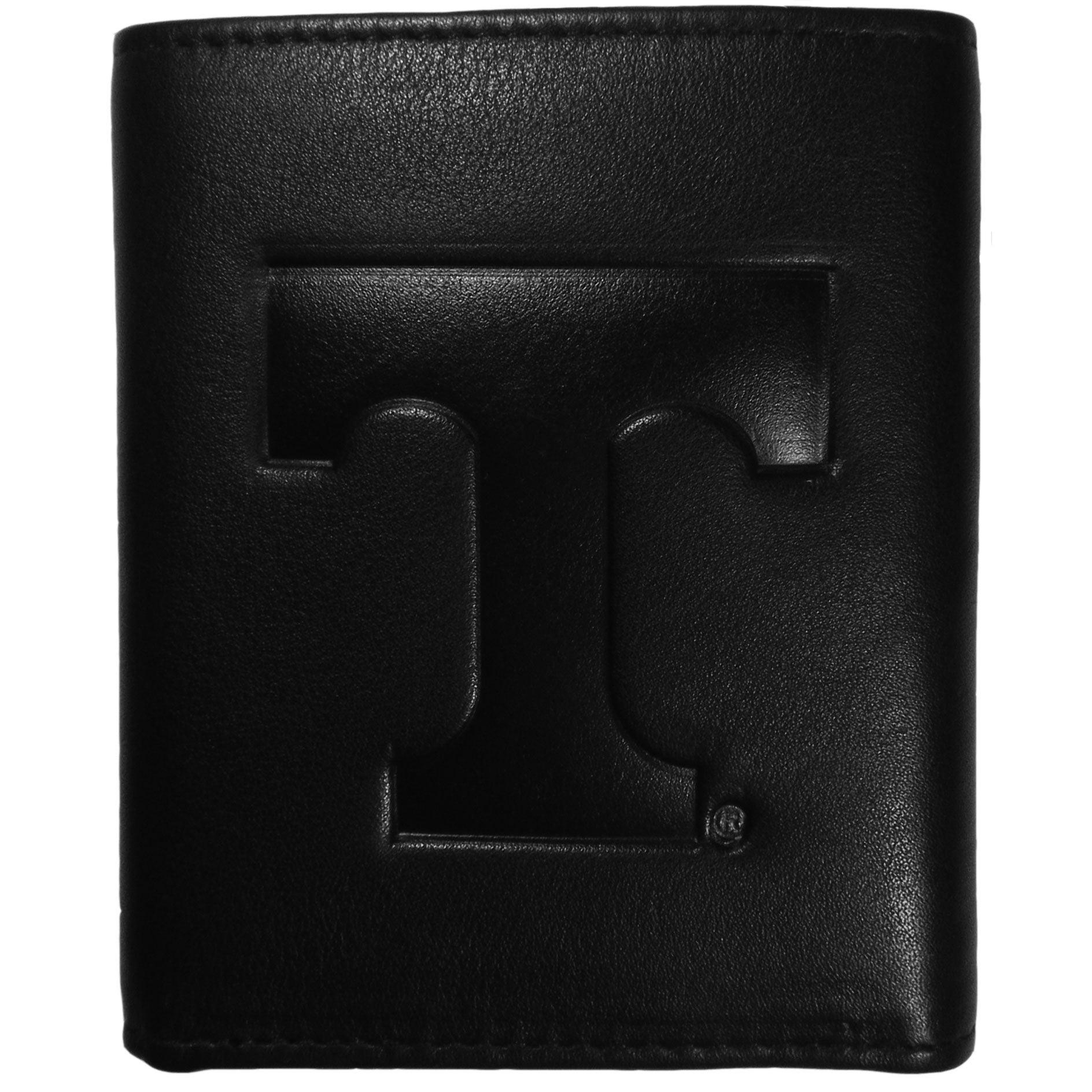 Tennessee Volunteers Embossed Leather Tri-fold Wallet - Flyclothing LLC