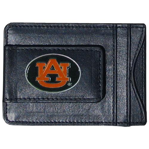 Auburn Tigers Leather Cash & Cardholder - Siskiyou Buckle