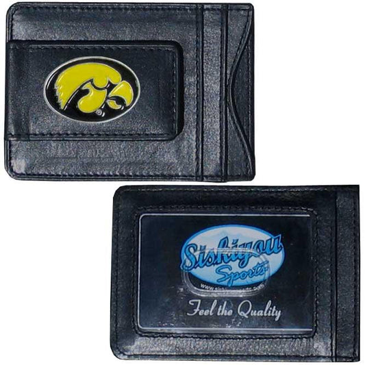 Iowa Hawkeyes Leather Cash & Cardholder - Flyclothing LLC