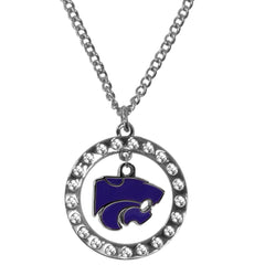 Kansas St. Wildcats Rhinestone Hoop Necklaces - Flyclothing LLC