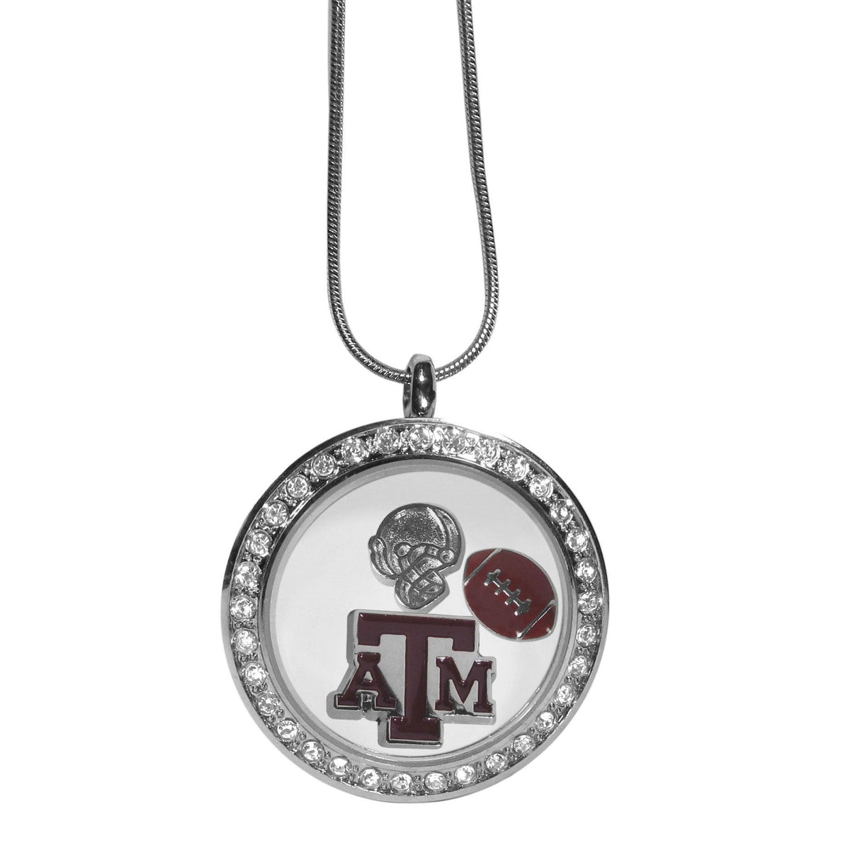 Texas A & M Aggies Locket Necklace - Flyclothing LLC