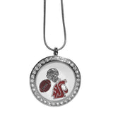 Washington St. Cougars Locket Necklace - Flyclothing LLC