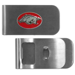 Arkansas Razorbacks Bottle Opener Money Clip - Flyclothing LLC