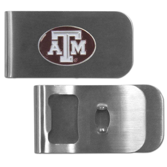 Texas A & M Aggies Bottle Opener Money Clip - Flyclothing LLC