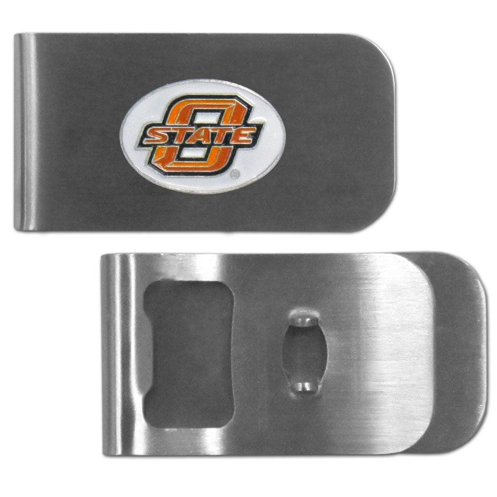 Oklahoma State Cowboys Bottle Opener Money Clip - Flyclothing LLC