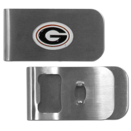 Georgia Bulldogs Bottle Opener Money Clip - Flyclothing LLC