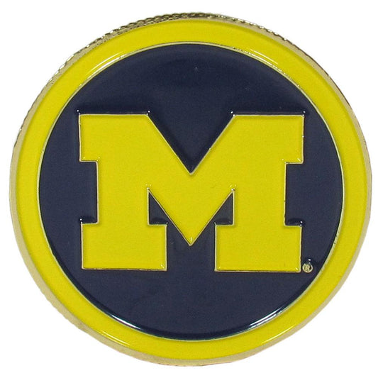 Michigan Wolverines Golf Ball Marker, Logo - Siskiyou Buckle