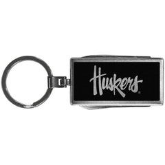 Nebraska Cornhuskers Multi-tool Key Chain, Black - Flyclothing LLC