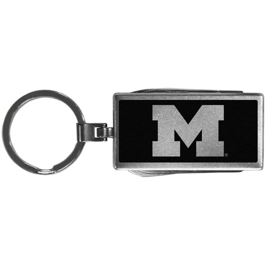 Michigan Wolverines Multi-tool Key Chain, Black - Flyclothing LLC