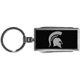 Michigan St. Spartans Multi-tool Key Chain, Black - Flyclothing LLC