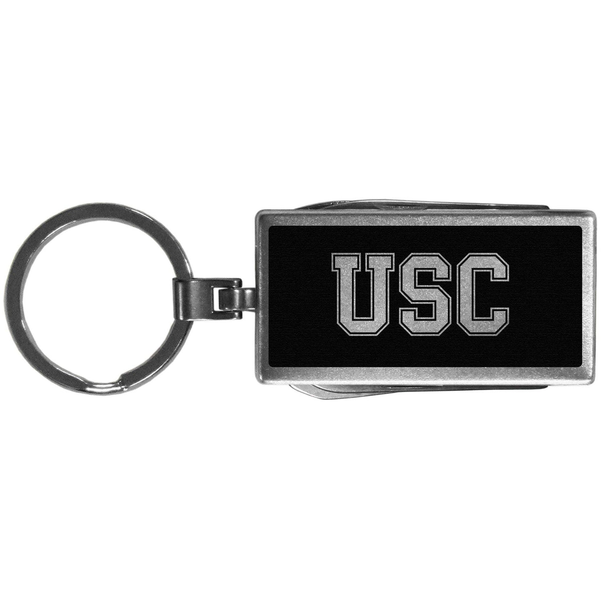 USC Trojans Multi-tool Key Chain, Black - Flyclothing LLC