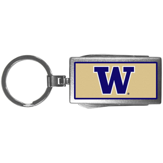 Washington Huskies Multi-tool Key Chain, Logo - Flyclothing LLC