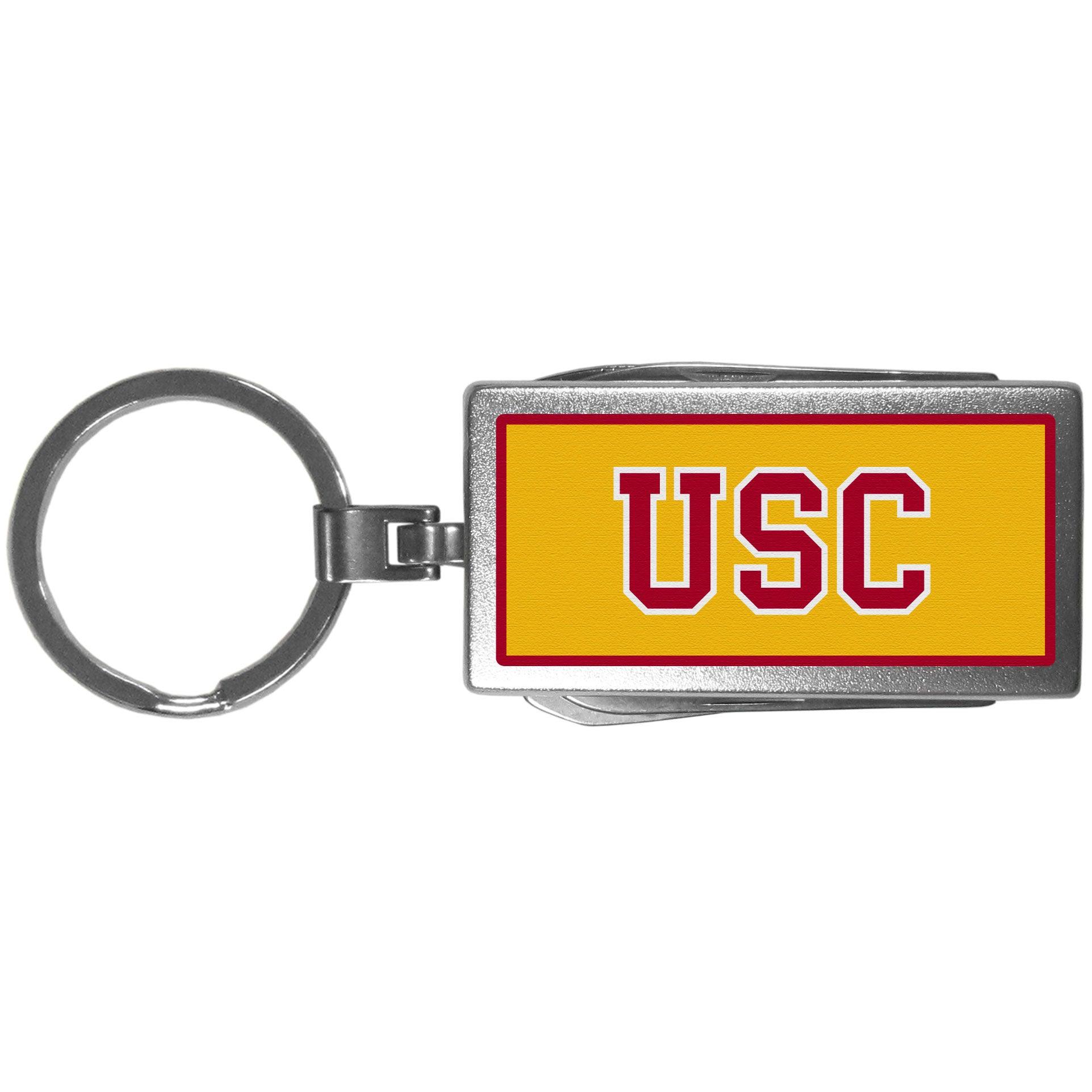 USC Trojans Multi-tool Key Chain, Logo - Flyclothing LLC