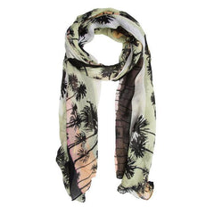 Green Bonnie Tropical Scarf - JGI