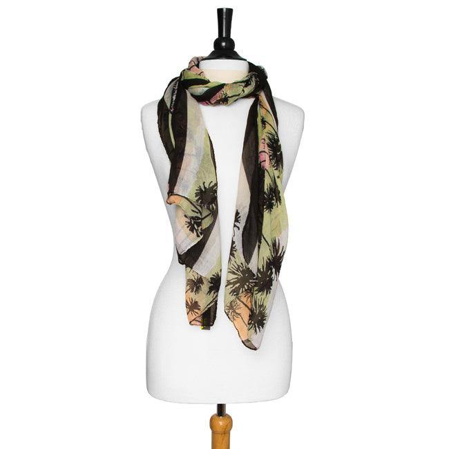 Green Bonnie Tropical Scarf - JGI