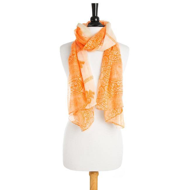 Tina Scarf in Orange - Flyclothing LLC